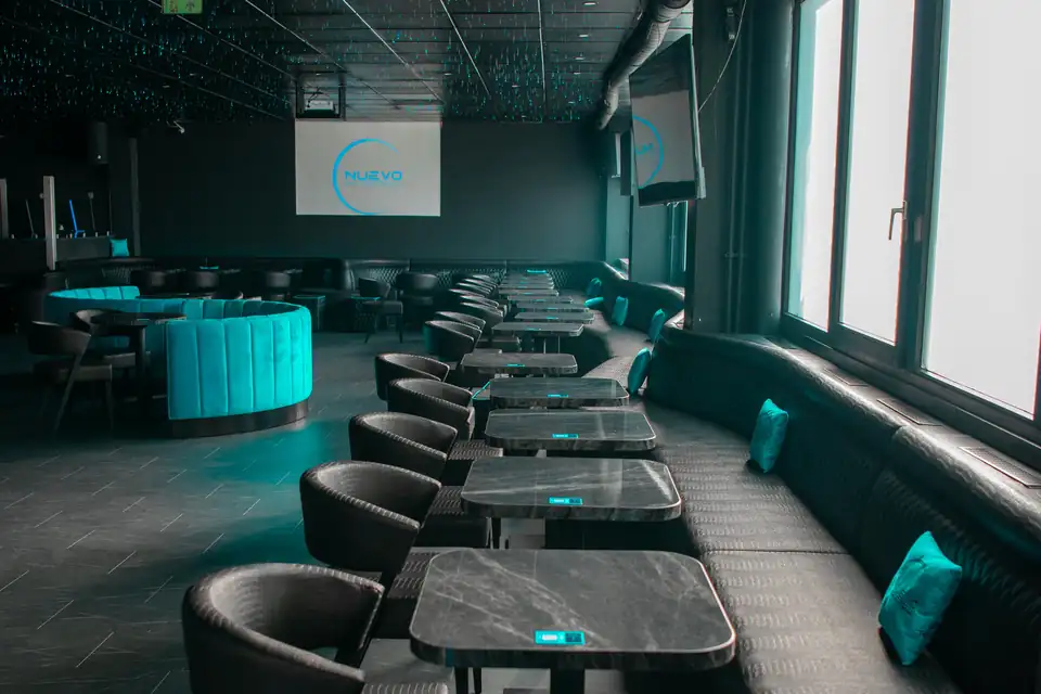 Lounge-Sitzecke im NUEVO